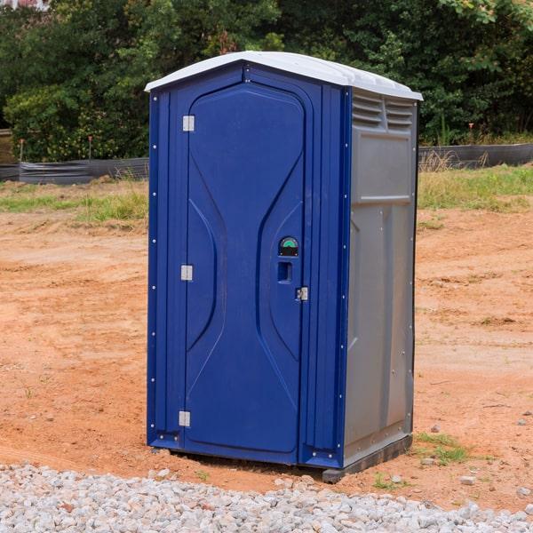 short-term portable toilet rentals are thoroughly cleaned and sanitized between rentals